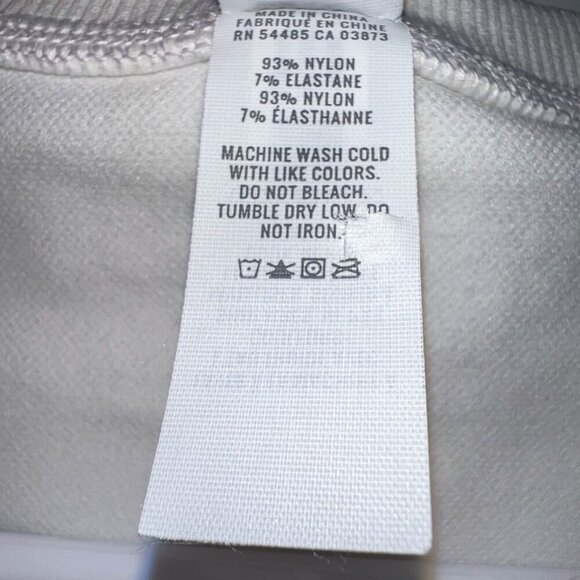 Offline by Aerie White Athletic Crop Top Seamless Size M - Picture 3 of 4